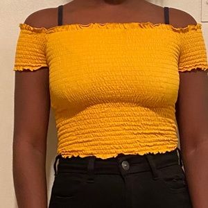 Garage cropped t shirt